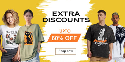 Extra Discounts on all T-shirts