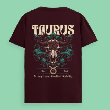 Taurus Zodiac Supima Cotton T-shirt – "Earthen Luxe"