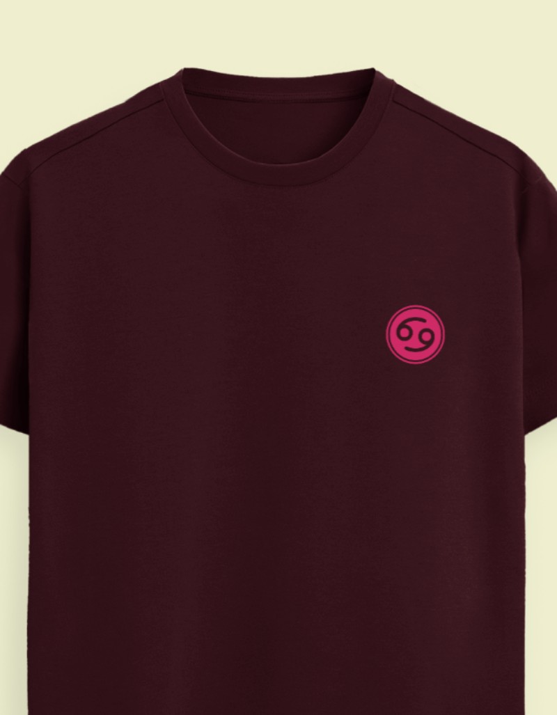 Cancer Zodiac Supima Cotton T-shirt – "Moon Tides" - Image 10