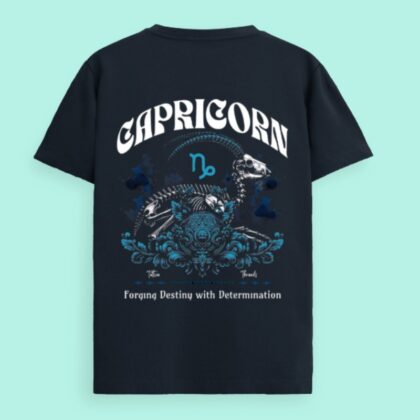 Capricorn Zodiac Supima Cotton T-shirt – "Mountain Mode"