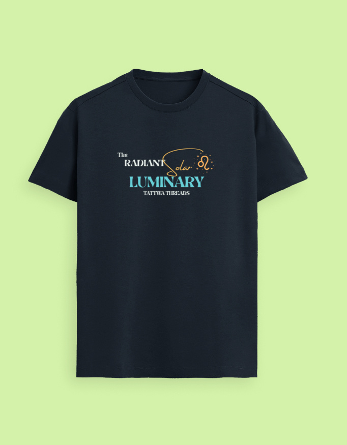 Leo Zodiac Graphic Unisex Supima T-Shirt - Image 13