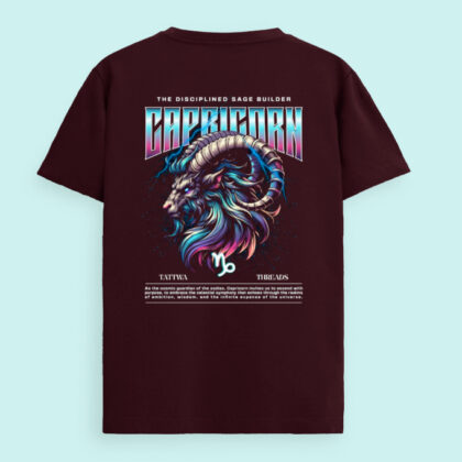 Capricorn Zodiac Graphic Unisex Supima T-Shirt