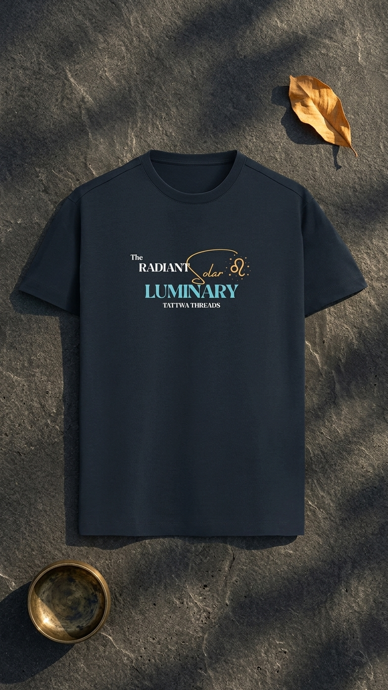 Leo Zodiac Graphic Unisex Supima T-Shirt - Image 6