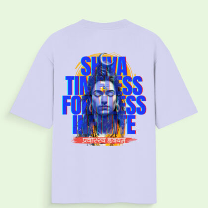 Timeless Formless Infinite Shiva Unisex Oversized Standard T-Shirt