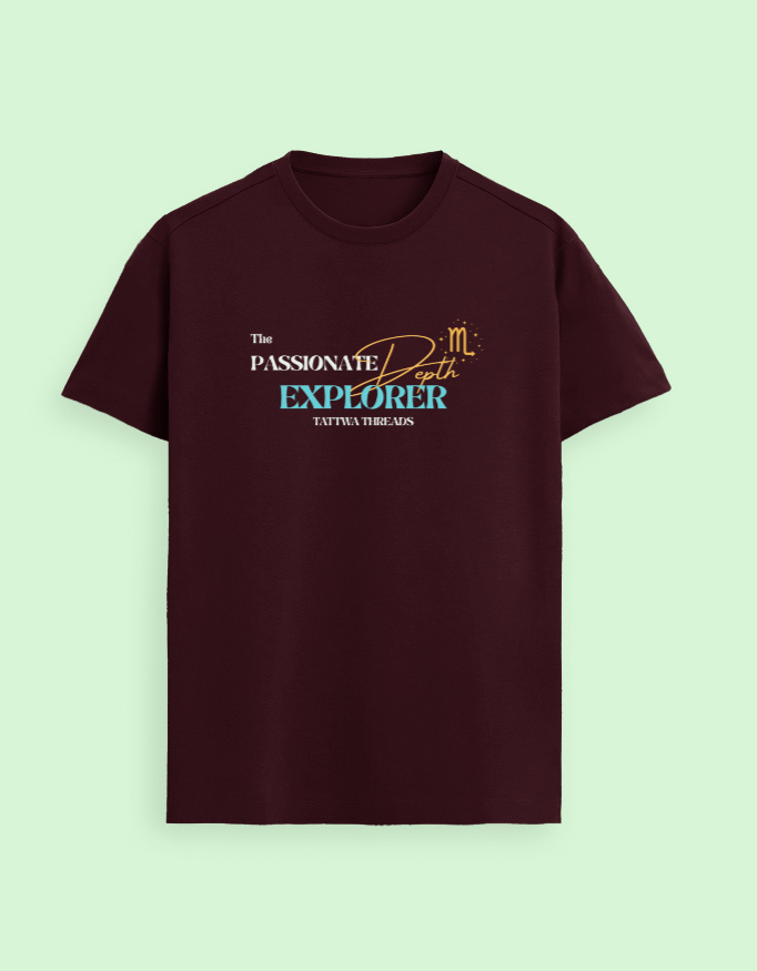 Scorpio Zodiac Graphic Unisex Supima T-Shirt - Image 16