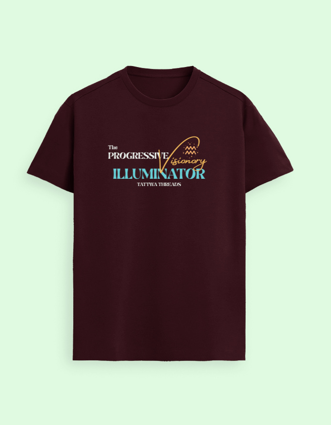 Aquarius Zodiac Graphic Unisex Supima T-Shirt - Image 7