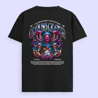 Cancer Zodiac Graphic Unisex Supima T-Shirt