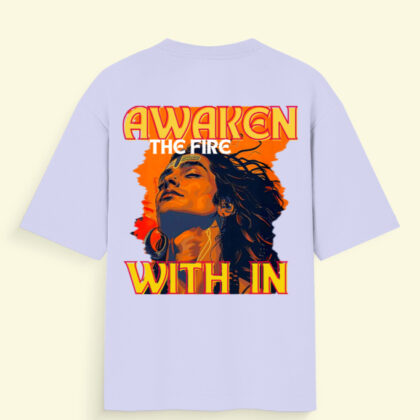 Awaken the Fire Within – Lord Shiva Unisex Oversized Standard T-Shirt