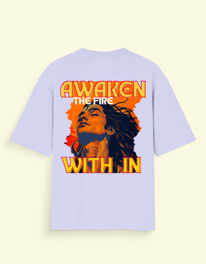 Awaken the Fire Within – Lord Shiva Unisex Oversized Standard T-Shirt