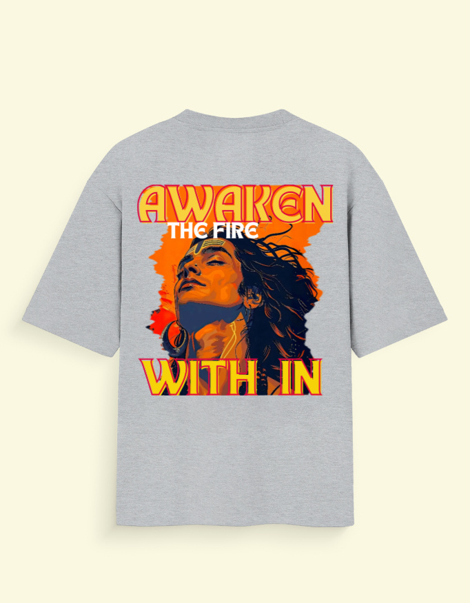 Awaken the Fire Within – Lord Shiva Unisex Oversized Standard T-Shirt - Image 13