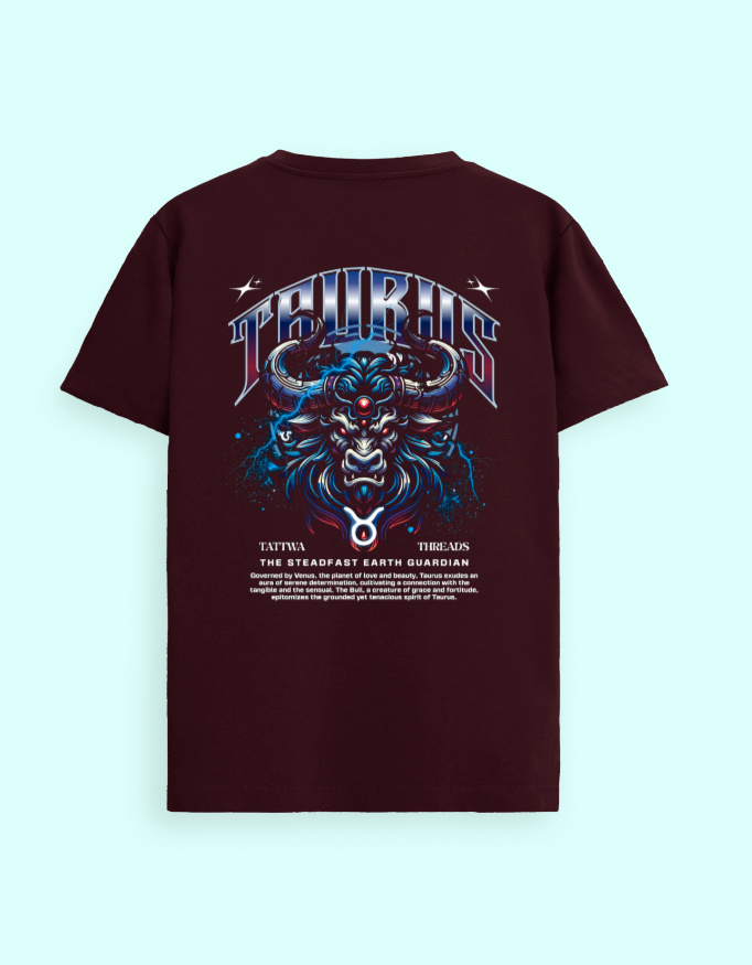 Taurus Zodiac Graphic Unisex Supima T-Shirt