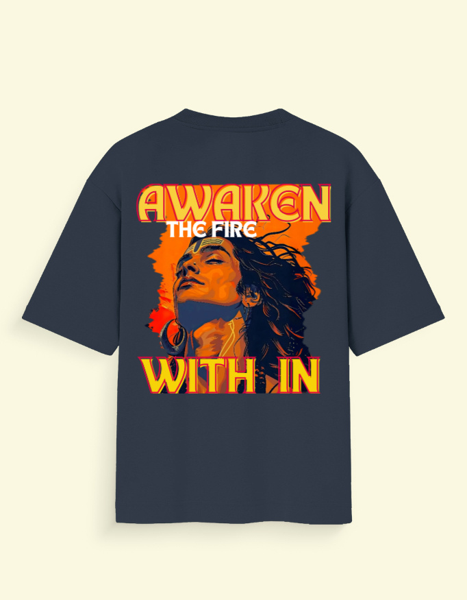 Awaken the Fire Within – Lord Shiva Unisex Oversized Standard T-Shirt - Image 15